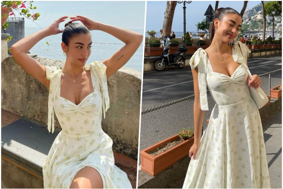 ลุคสาวหวานละมุนต้องเดรสสไตล์วินเทจ จาก House of cb London