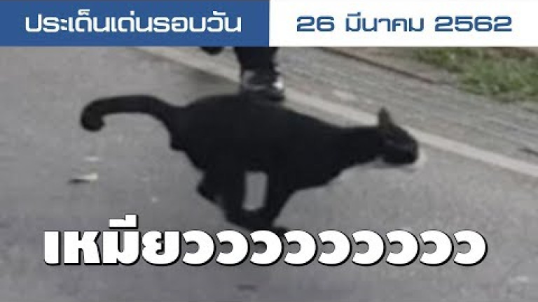 Embedded thumbnail for ประเด็นเด่นรอบวัน - 26 มีนาคม 2562